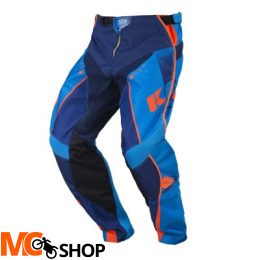 KENNY SPODNIE OFF-ROAD TRACK NAVY/CYAN/ORANGE
