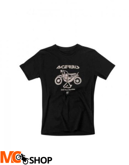 Acerbis T-Shirt Bike czarny
