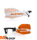 Acerbis Handbary X-Ultimate biało - pomarańczowy
