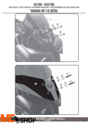 KAPPA KD2129S SZYBA YAMAHA MT 10 53,5 X 42 CM
