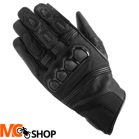 REBELHORN RĘKAWICE SKÓRZANE PATROL SHORT BLACK