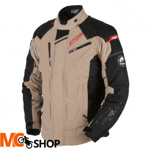 FURYGAN KURTKA MOTOCYKLOWA COLD MASTER BLACK-BEIGE