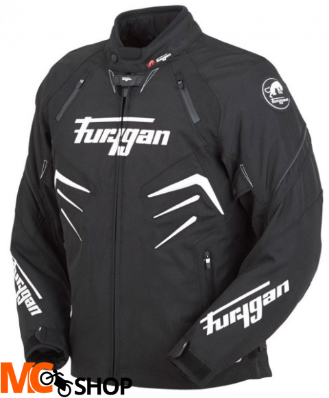 FURYGAN KURTKA MOTOCYKLOWA TEKSTYLNA SKULL WHITE