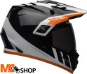BELL KASK MX-9 ADVENTURE MIPS DASH BLACK/WHITE/OR