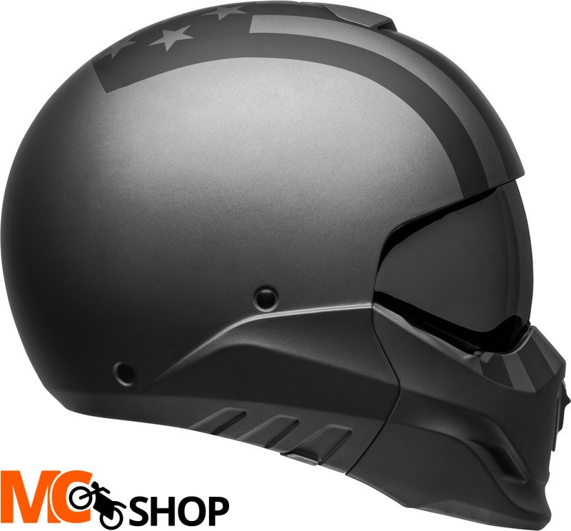 BELL KASK SYSTEMOWY BROOZER FREE RIDE MATTE GREY/B