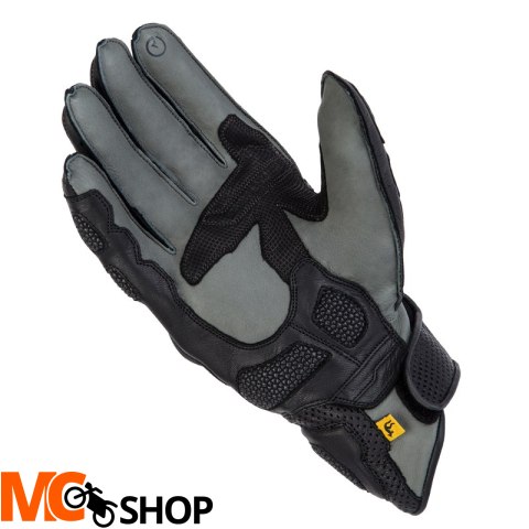 REBELHORN RĘKAWICE SKÓRZANE ST SHORT BLACK/GREY