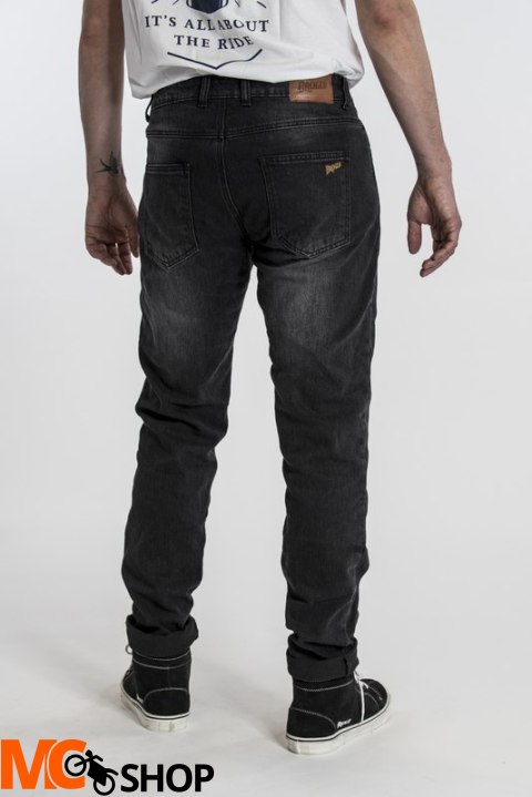 BROGER SPODNIE MOTOCYK JEANS FLORIDA WASHED BLACK