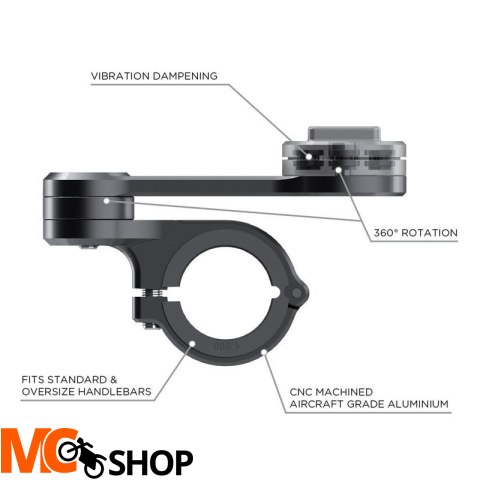 SP CONNECT UCHWYT NA KIEROWNICĘ MOTO MOUNT BLACK
