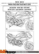 KAPPA KN2139 GMOLE OSŁONY SILNIKA YAMAHA TRACER 900