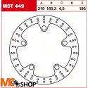 TRW Tarcza hamulcowa MST449 HONDA VFR 1200 X XD Cr