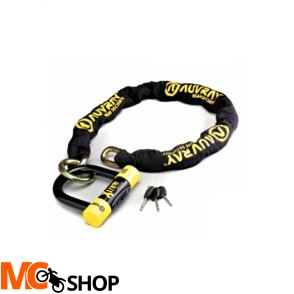 AUVRAY Zestaw łańcuch 120cm kłódka XTREM MEDIUM