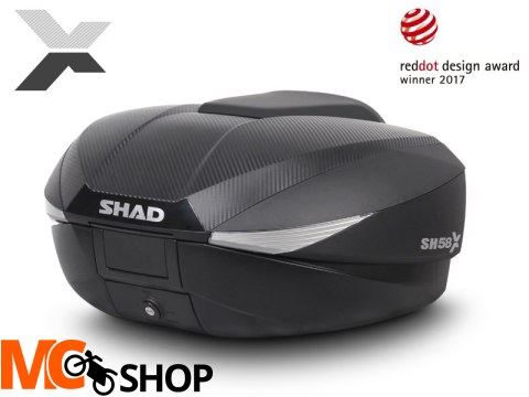 SHAD D0B58206 KUFER SH58X CARBON