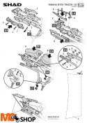 SHAD KSHY0TR98IF STELAŻ KUFRA BOCZNEGO 3P DO YAMAHA