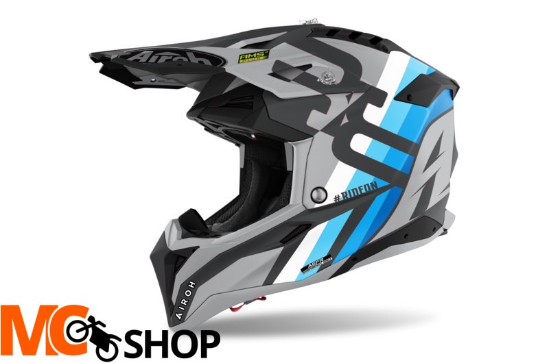 AIROH KASK OFF-ROAD AVIATOR 3 RAINBOW ANTHRACITE M