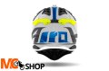 AIROH KASK OFF-ROAD AVIATOR 3 WAVE SILVER GLOSS