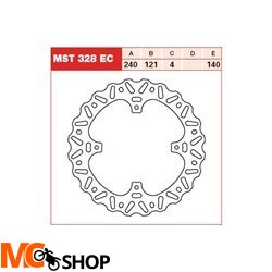 TRW LUCAS MST328EC TARCZA HAMULCOWA TYŁ HONDA CR 1