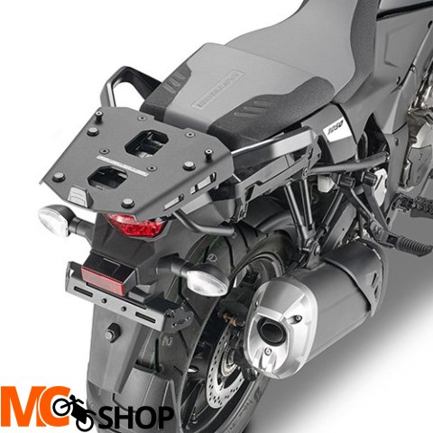 KAPPA KRA3117 STELAŻ KUFRA CENTRALNEGO SUZUKI DL 1000 V-Strom (17-19), DL 650 V-Strom (17-19), V-Strom 1050 (20) ALUMINIOWY MONO