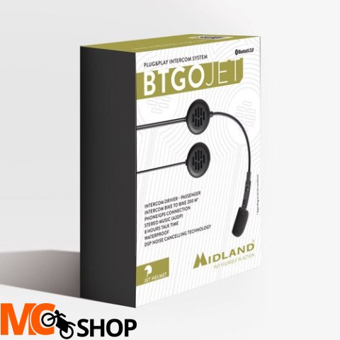 MIDLAND BT Go Jet interkom Plug&Play
