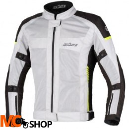 BUSE Kurtka motocyklowa damska Santerno jasnoszara