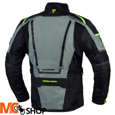 REBELHORN KURTKA TEKSTYLNA CUBBY IV BLACK/G/FLO YE