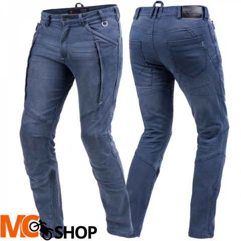SHIMA JEANSY MOTOCYKLOWE GHOST JEANS BLU