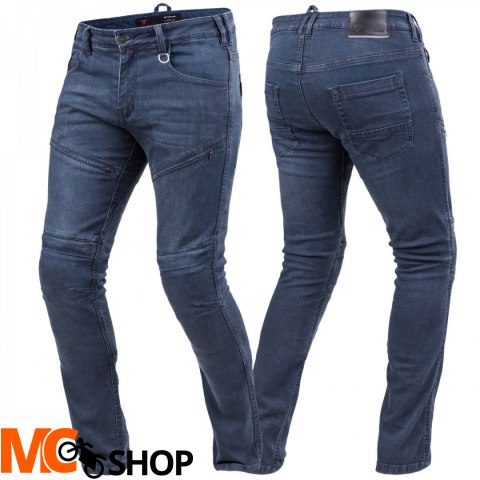 SHIMA JEANSY MOTOCYKLOWE GRAVEL 3 BLUE