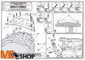 GIVI SRA692 stelaż centralny aluminium R 1200 GS 07-12