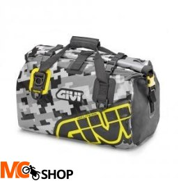 GIVI EA115CM WODOODPORNA TORBA ROLKA NA SIEDZENIE 40L CAMO + FLUO