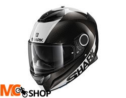 SHARK Kask integralny SPARTAN CARBON SKIN biały/cz