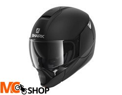 SHARK Kask szczękowy EVOJET BLANK MAT czarny/mat