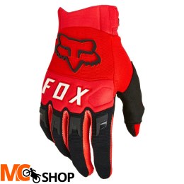 FOX RĘKAWICE OFF-ROAD DIRTPAW FLUORESCENT RED