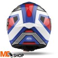 AIROH KASK INTEGRALNY ST501 SQUARE BLUE/RED GLOSS