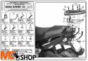 Kappa KR126 stelaż centralny Gilera Runner