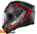 NOLAN Kask integralny N80-8 ALLY N-COM 39 antracytowy/czarny/czerwony/matowy
