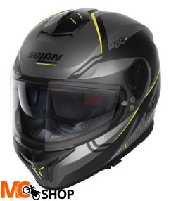 NOLAN Kask integralny N80-8 ASTUTE N-COM 25 antracyt/czarny/żółty
