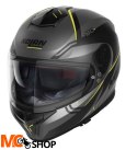 NOLAN Kask integralny N80-8 ASTUTE N-COM 25 antracyt/czarny/żółty