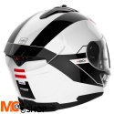 NOLAN Kask integralny N80-8 MANDRAKE N-COM 49 biały/czarny/czerwony