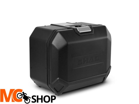 SHAD KUFER TERRA BLACK BOCZNY TR47 ALUMIN. PRAWY