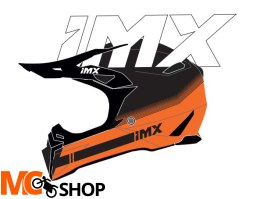 IMX KASK OFF-ROAD FMX-02 BLACK/ORANGE/WHITE GLOSS