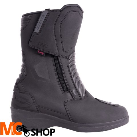 OZONE BUTY MOTOCYK RAPID LADY HIGH HEEL MATT BLACK