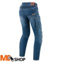 REBELHORN SPODNIE MOTOCYK JEANS VANDAL DENIM BLUE