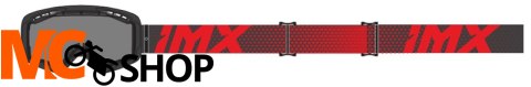 IMX GOGLE ENDURANCE FLIP BLACK MATT/ RED SZYBA DAR