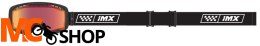 IMX GOGLE ENDURANCE RACE BLACK GLOSS/WHITE SZYBA I