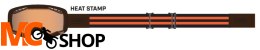 IMX GOGLE ENDURANCE RUST BROWN MATT /ORANGE SZYBA