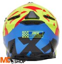 IMX KASK FMX-02 BLACK/FLUO YELLOW/BLUE/FLUO RED GL