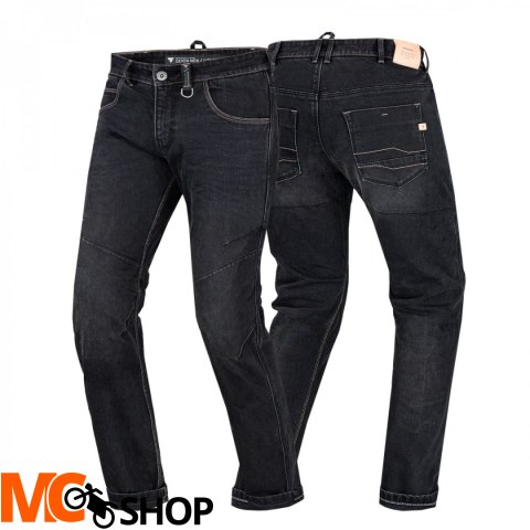 SHIMA JEANSY MOTOCYKLOWE DEVON MEN BLACK