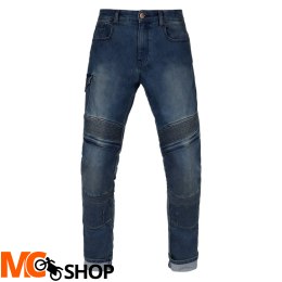 BROGER SPODNIE JEANS OHIO TAPERED FIT WASHED NAVY