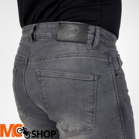 OZONE SPODNIE JEANS STRIKER REGULAR WASHED GREY