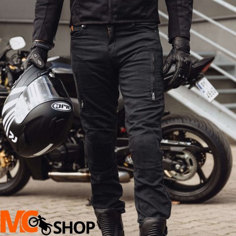 REBELHORN SPODNIE JEANS HAWK III REG WASHED BLACK