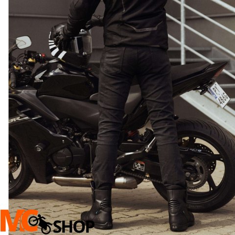 REBELHORN SPODNIE JEANS HAWK III REG WASHED BLACK